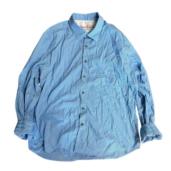 Robert Graham Mens Long Sleeve Button Down Size 4XL - Picture 3 of 7